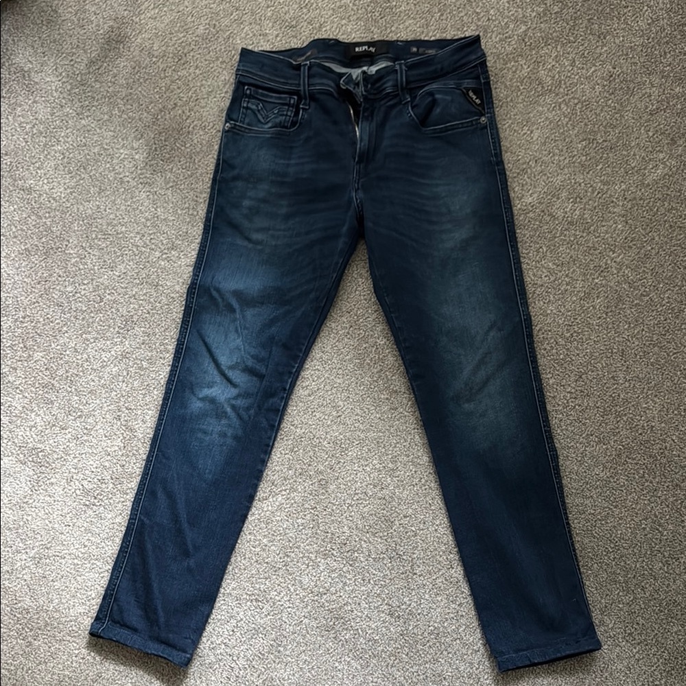 Replay Blue Slim Jeans Versatile Everyday Wear 30x30